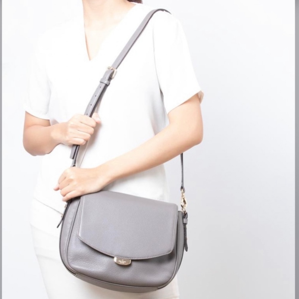 Kate Spade Mulberry Alecia Crossbody Shoulder Bag Mauve